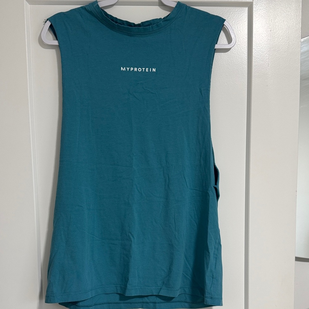 MyProtein Men’s Sleeveless Teal Top - L